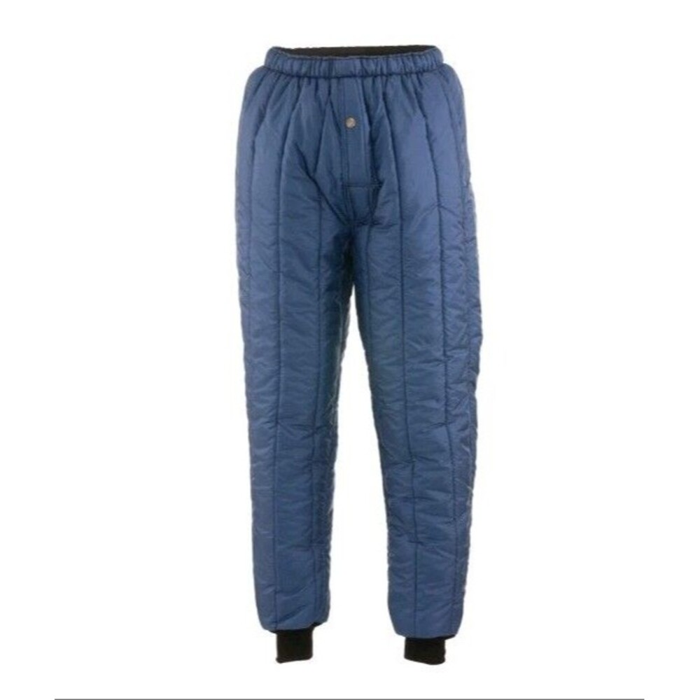 Refrigiwear Insulated Pants Men's Medium Navy Blue Cold Storage Cooler Workwear*